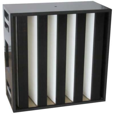 Large air flow ventilated air filter window dust filter