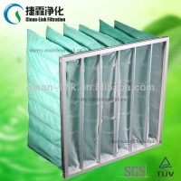 HVAC Aluminum frame fiber bag filter/ pocket filters