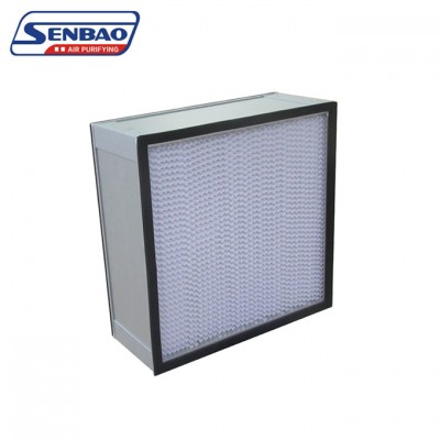 High Airflow Paper Separator Type Hepa Air Filter ,Absolute Filter