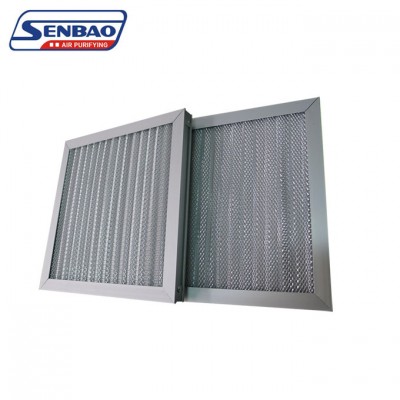 Aluminum Frame Metal Mesh Pre Panel Washable Air Filter