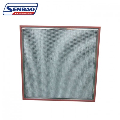 300 Degree High Temperture H14 Hepa Air Filter For Pharmaceutics