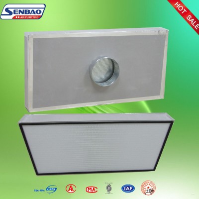 Ceiling Mini Pleat hepa replacement filter electrostatic For plant