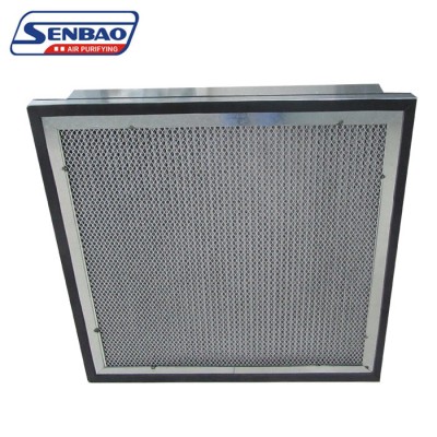 Galvanized Sheet FY Deep Pleat Medium Efficiency Air Filter