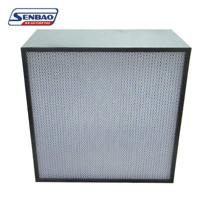 H13 H14 Panel Pleated High Efficiency Hepa Media Filter